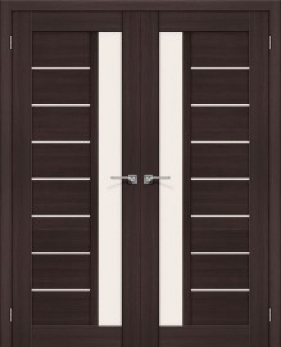 Двойная распашная дверь Порта-27 Wenge Veralinga