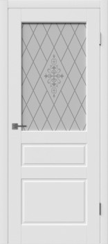 Межкомнатная дверь "Честер", по, белый