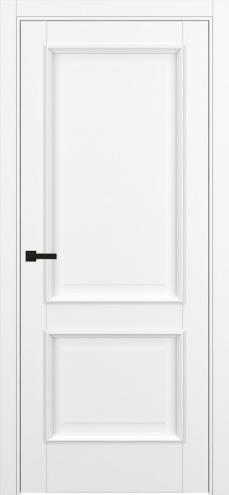 Межкомнатная дверь "Classico-12", пг, Shellac White
