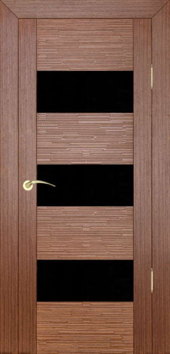Межкомнатная дверь "Д3 техно", по, орех