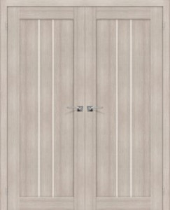 Двойная распашная дверь Порта-24 Cappuccino Veralinga