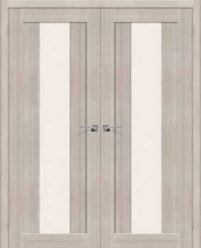 Двойная распашная дверь Порта-25 по, Cappuccino Veralinga