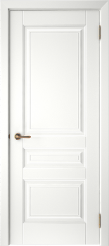 Межкомнатная дверь "Скин-1", пг, белый