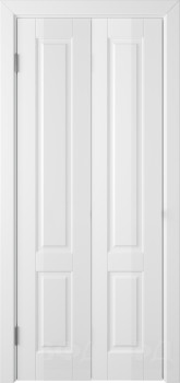 Складная дверь "Доррен", пг, белый