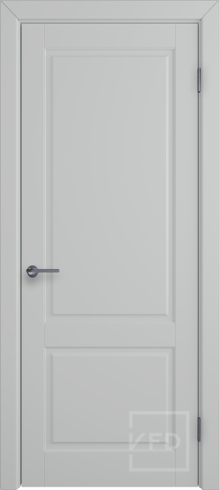 Межкомнатная дверь "Доррен", пг, Silver