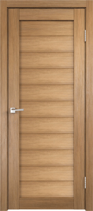 Межкомнатная дверь "Duplex 0", пг, дуб золотой