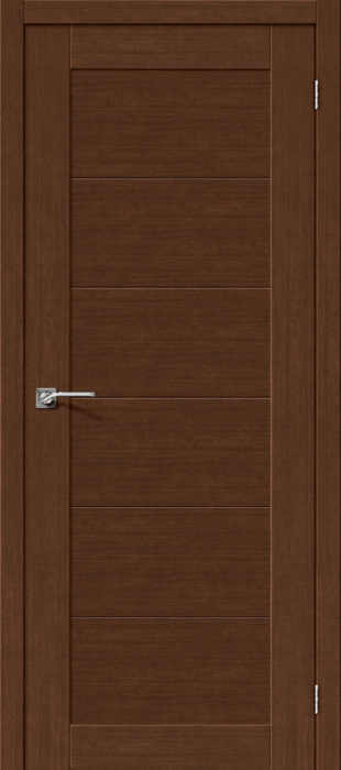 Межкомнатная дверь "Легно-21", пг, Brown Oak