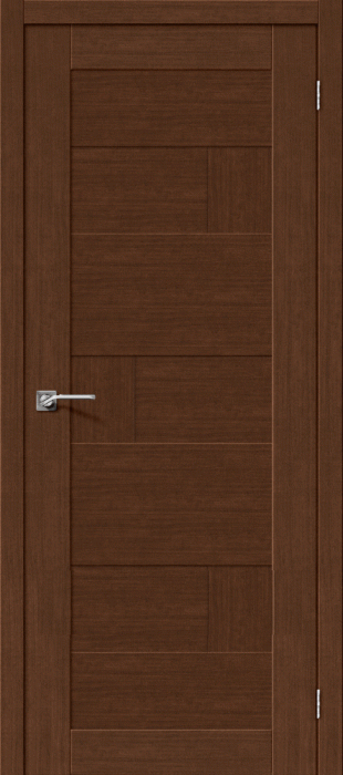 Межкомнатная дверь "Легно-38", пг, Brown Oak