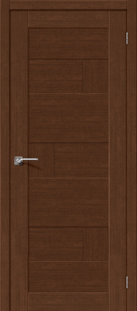 Межкомнатная дверь "Легно-38", пг, Brown Oak