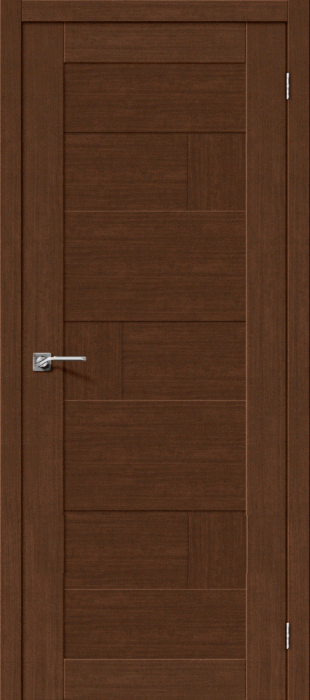 Межкомнатная дверь "Легно-38", пг, Brown Oak