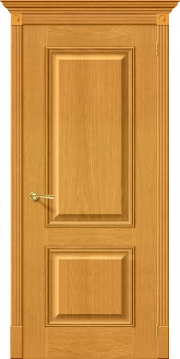 Межкомнатная дверь "Классик-12", пг, Natur Oak