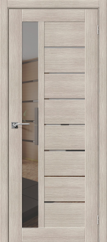 Межкомнатная дверь "Порта-27", Mirox Grey, Cappuccino Veralinga