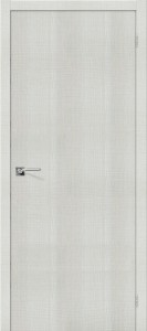 Межкомнатная дверь "Порта-50", пг, Bianco Crosscut