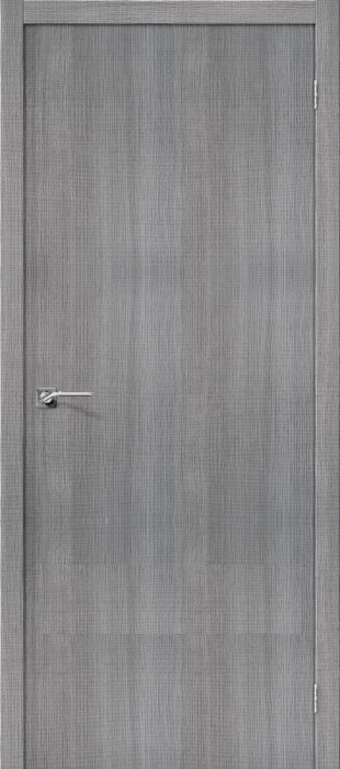 Межкомнатная дверь "Порта-50", пг, Grey Crosscut