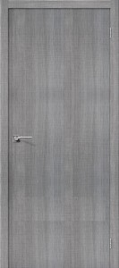 Межкомнатная дверь "Порта-50", пг, Grey Crosscut