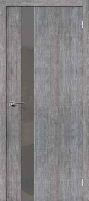 Межкомнатная дверь "Порта-51 S", по, Grey Crosscut