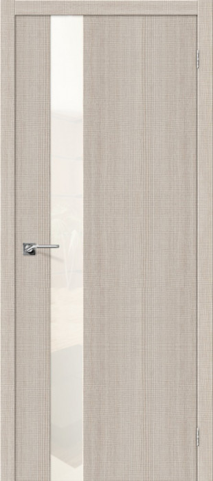 Межкомнатная дверь "Порта-51 WP", по, Cappuccino Crosscut
