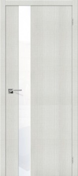 Межкомнатная дверь "Порта-51 WW", по, Bianco Crosscut