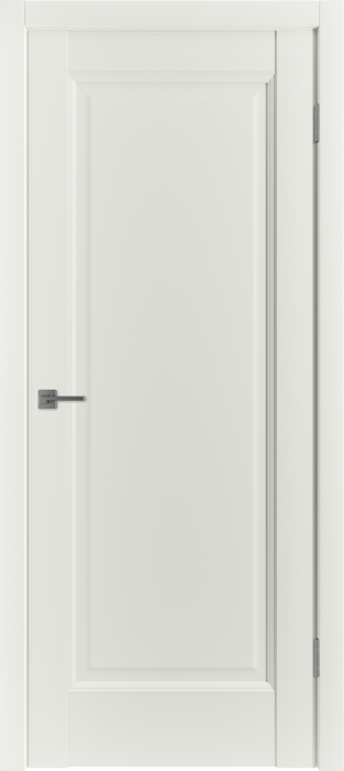 Межкомнатная дверь "Emalex E1", пг, Emalex Midwhite