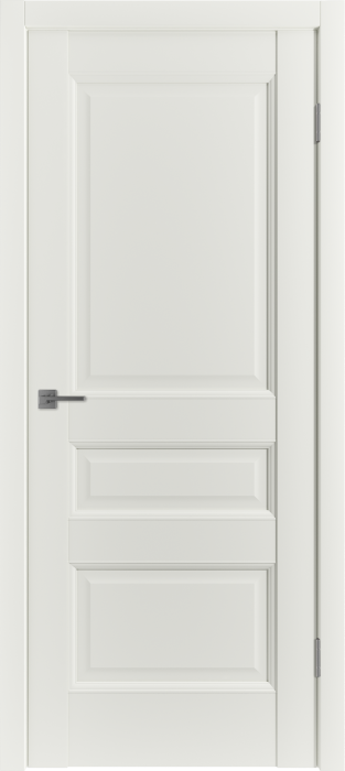 Межкомнатная дверь "Emalex E3", пг, Emalex Midwhite
