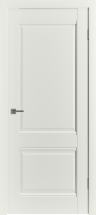 Межкомнатная дверь "EC2", пг, Emalex Midwhite