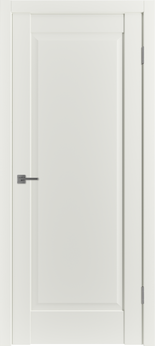 Межкомнатная дверь "ER 1", пг, Emalex Midwhite