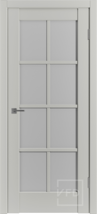 Межкомнатная дверь "ER 1", по Emalex Taupe