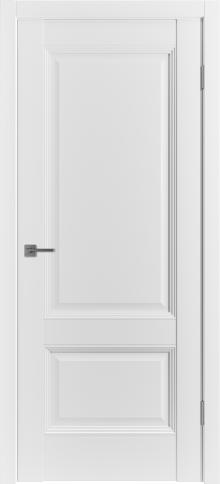 Межкомнатная дверь "EST2", пг, Emalex Ice