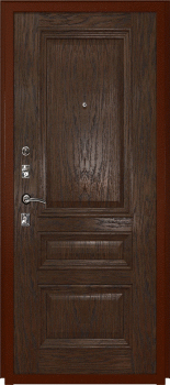 Внутренняя панель шпонированная Фараон-2, мореный дуб, 16 мм