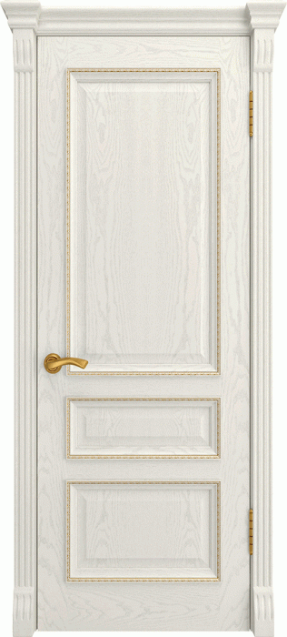 Межкомнатная дверь "Фемида-2", пг, Дуб RAL 9010