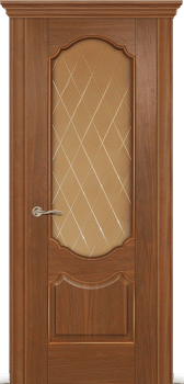 Межкомнатная дверь "Гиацинт", по, американский орех