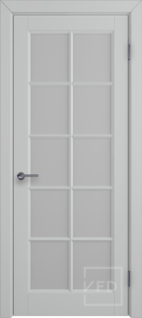 Межкомнатная дверь "Гланта", по, Silver