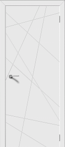 Межкомнатная дверь "Граффити-5", пг, белый Межкомнатная дверь "Граффити-5", пг, белый
