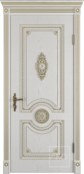 Межкомнатная дверь "Greta", пг, Bianco Classic