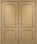 Межкомнатная дверь ПВХ "Кэролл", пг, дуб