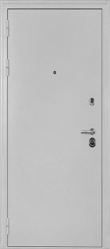 Входная дверь Колизей, антик белое серебро