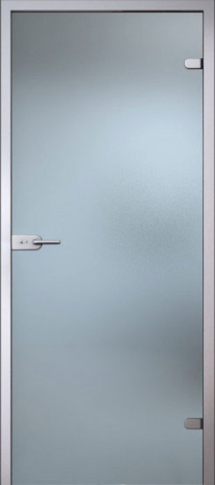 Стеклянная дверь Лайт  Белое Сатинато