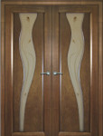 Межкомнатная дверь "Лантана", по, итальянский орех