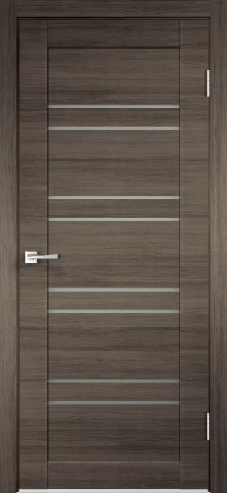 Межкомнатная дверь "Linea 8", по, дуб серый поперечный