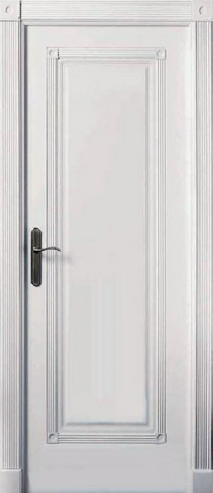 Межкомнатная дверь "ISLAS PR-35", пг, белая