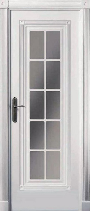 Межкомнатная дверь "ISLAS PR-35", по, белая