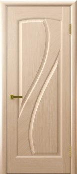 Межкомнатная дверь "Мария", пг, беленый дуб
