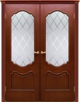 Межкомнатная дверь "Милан", по, итальянский орех