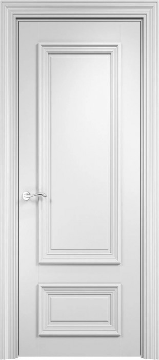 Межкомнатная дверь "Нормандия", пг, белый