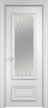 Межкомнатная дверь "Нормандия", по, белый