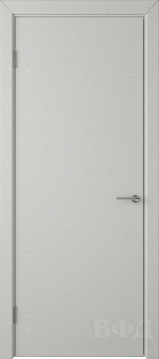 Межкомнатная дверь "Ньюта (59ДГ02)", пг, светло-серый