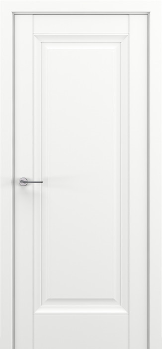 Межкомнатная дверь Неаполь В2, пг, матовый белый