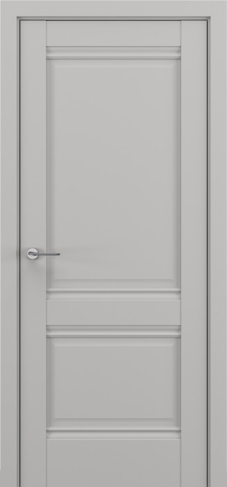 Межкомнатная дверь "Венеция В4", пг, серый матовый