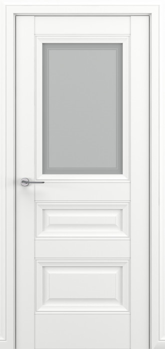 Межкомнатная дверь "Ампир В3", по, белый