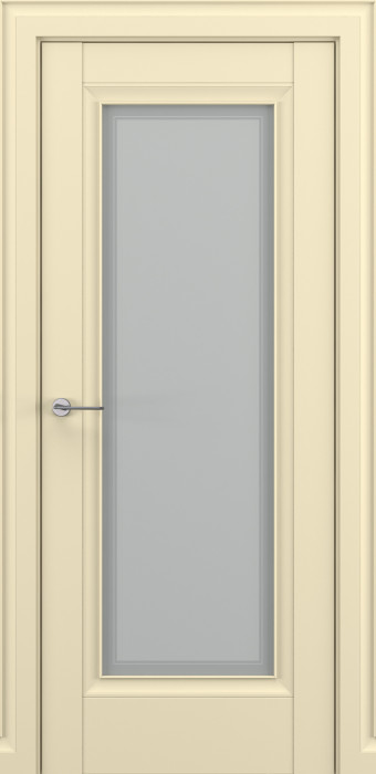 Межкомнатная дверь Неаполь В1, по, матовый крем